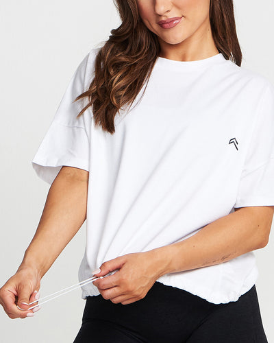 Classic Adjustable Tee | White