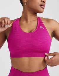 Classic Seamless 2.0 Bralette | Fuchsia Marl