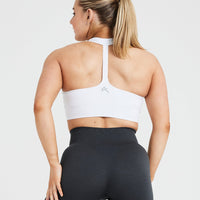 Classic Seamless 2.0 V-Neck Bralette | White