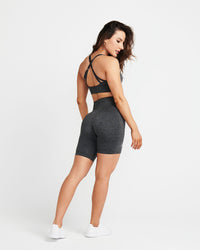 Classic Seamless Cycling Shorts | Coal Marl