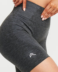 Classic Seamless Cycling Shorts | Coal Marl