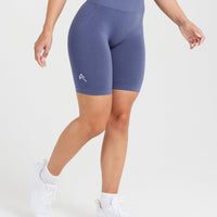 Effortless Seamless Cycling Shorts | Slate Blue