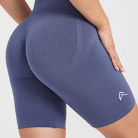 Effortless Seamless Cycling Shorts | Slate Blue