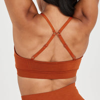 Effortless Micro Bralette | Warm Copper