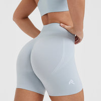 Effortless Seamless Shorts | Ice Blue