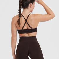 Effortless Strappy Bralette | 70% Cocoa