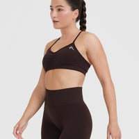 Effortless Strappy Bralette | 70% Cocoa