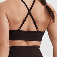 Effortless Strappy Bralette | 70% Cocoa