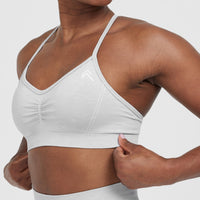 Effortless Strappy Bralette | Grey Marl