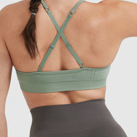 Effortless Strappy Bralette | Sage