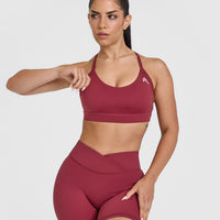 Everyday Sports Bra | Burnt Cherry