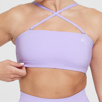 Everyday Bandeau Bralette | Lavender Purple