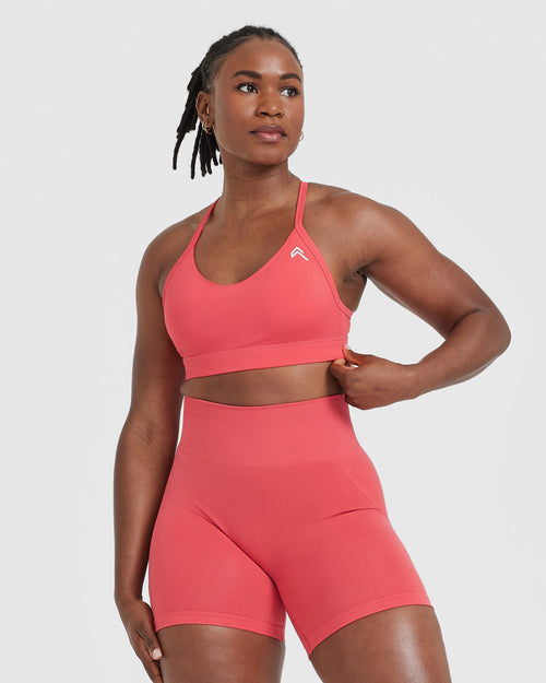 Oner Modal Everyday Sports Bra | Sweet Red