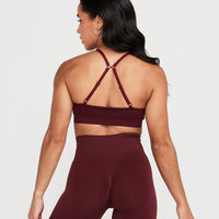 Effortless Micro Bralette | Rosewood