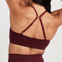 Effortless Micro Bralette | Rosewood