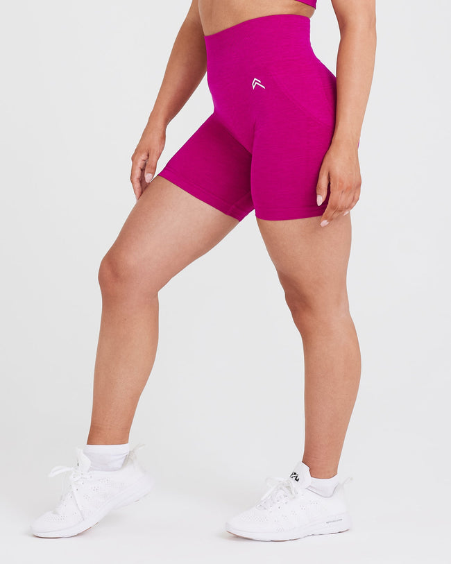 Effortless Seamless Shorts | Fuchsia