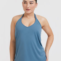 Go To Strappy Loose Vest | Moonstone Blue