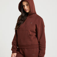 Classic Lounge Hoodie | Deep Cocoa
