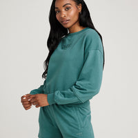 Classic Lounge Crew Neck | Mineral Green
