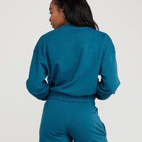 Classic Lounge Crew Neck | Ocean Teal