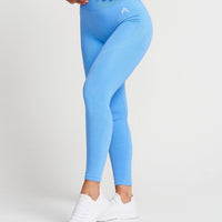 Classic Seamless Leggings | Blue Marl