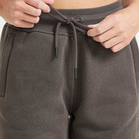 Classic Lounge Straight Leg Joggers | Deep Taupe