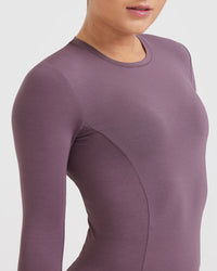 Mellow™ Soft Long Sleeve Top | Vintage Purple