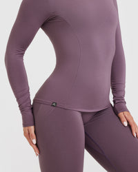 Mellow™ Soft Long Sleeve Top | Vintage Purple