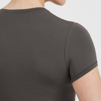 Mellow™ Soft Short Sleeve T-Shirt | Deep Taupe