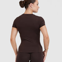 Mellow™ Soft Short Sleeve T-Shirt | 70% Cocoa