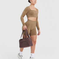 Mini Go To Gym Bag | Espresso