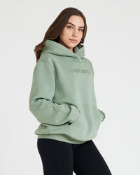 Classic Lounge Oversized Hoodie | Sage