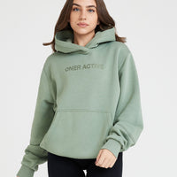 Classic Lounge Oversized Hoodie | Sage