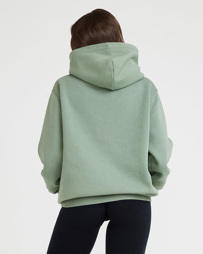 Classic Lounge Oversized Hoodie | Sage