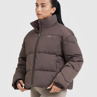 Puffer Jacket | Deep Mauve