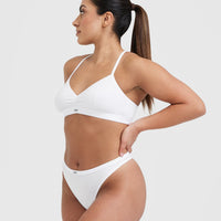 Soft Classic Bralette | White