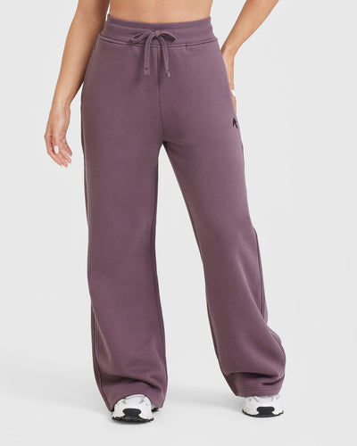 All Day Straight Leg Joggers | Vintage Purple
