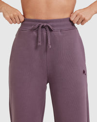 All Day Straight Leg Joggers | Vintage Purple