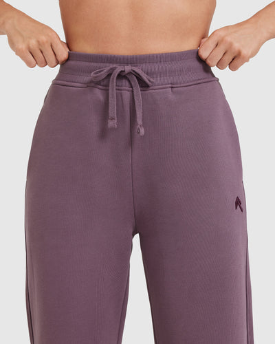 All Day Straight Leg Joggers | Vintage Purple