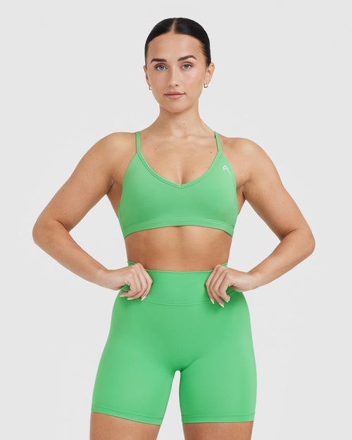 Oner Modal Timeless Strappy Bralette | Jade