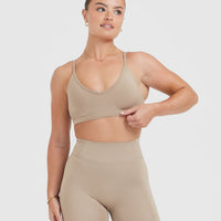 Timeless Strappy Bralette | Sandstone