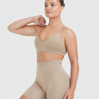 Timeless Strappy Bralette | Sandstone