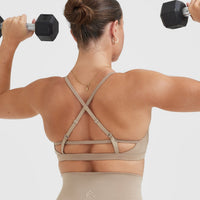 Timeless Strappy Bralette | Sandstone