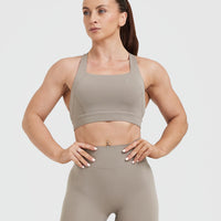 Timeless Wide Strap Sports Bra | Minky