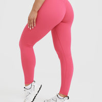 Unified High Waisted Leggings | Velvet Pink