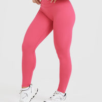 Unified High Waisted Leggings | Velvet Pink