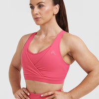 Unified Layered Sports Bra | Velvet Pink