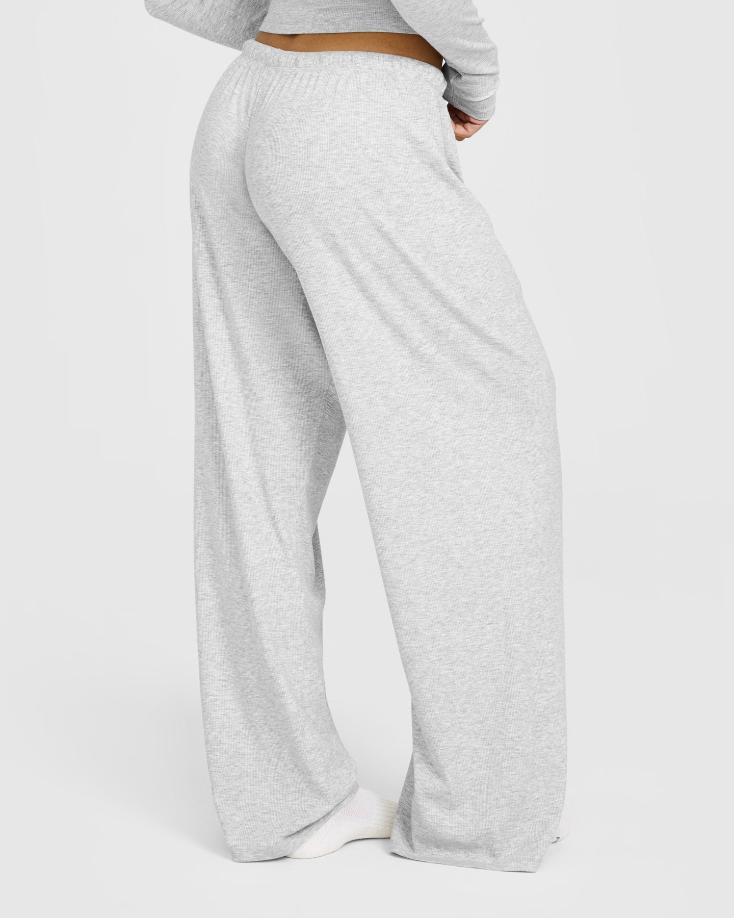 At Home Night Bottoms | Grey Marl