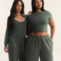 Cotton Baby T-Shirt | Dark Khaki