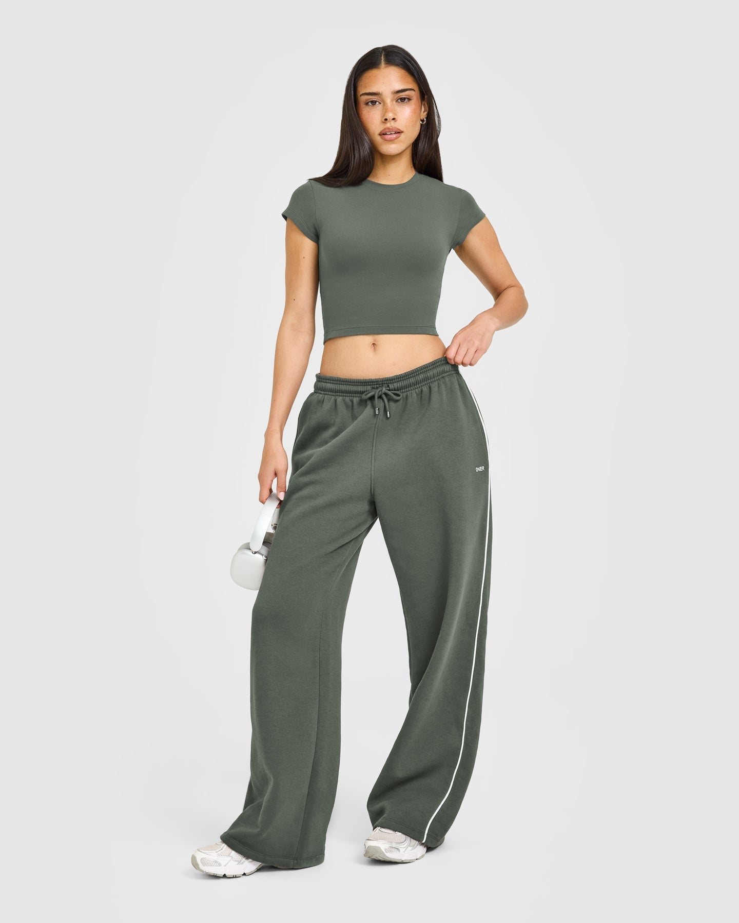 Cotton Baby T-Shirt | Dark Khaki